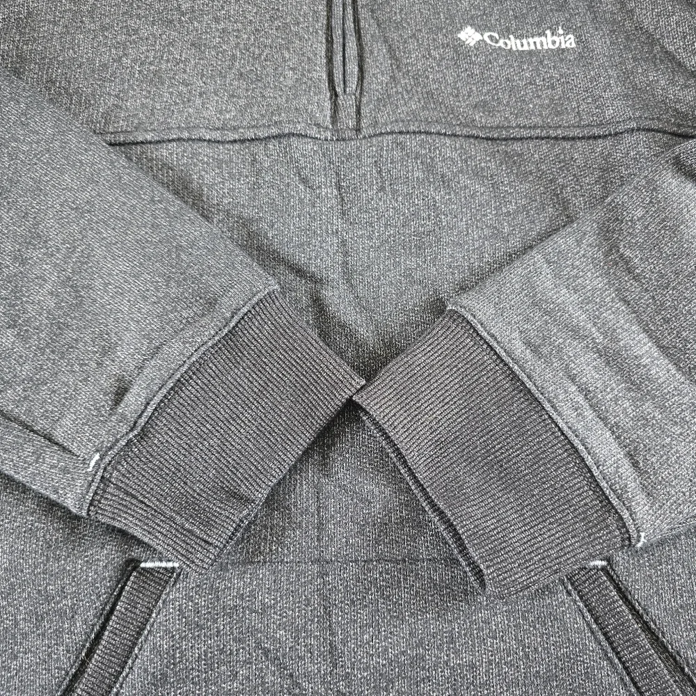 Columbia Sportswear 1/4 Zip Pullover Sweater Charcoal Grey Mens Large - Picture 12 of 12
